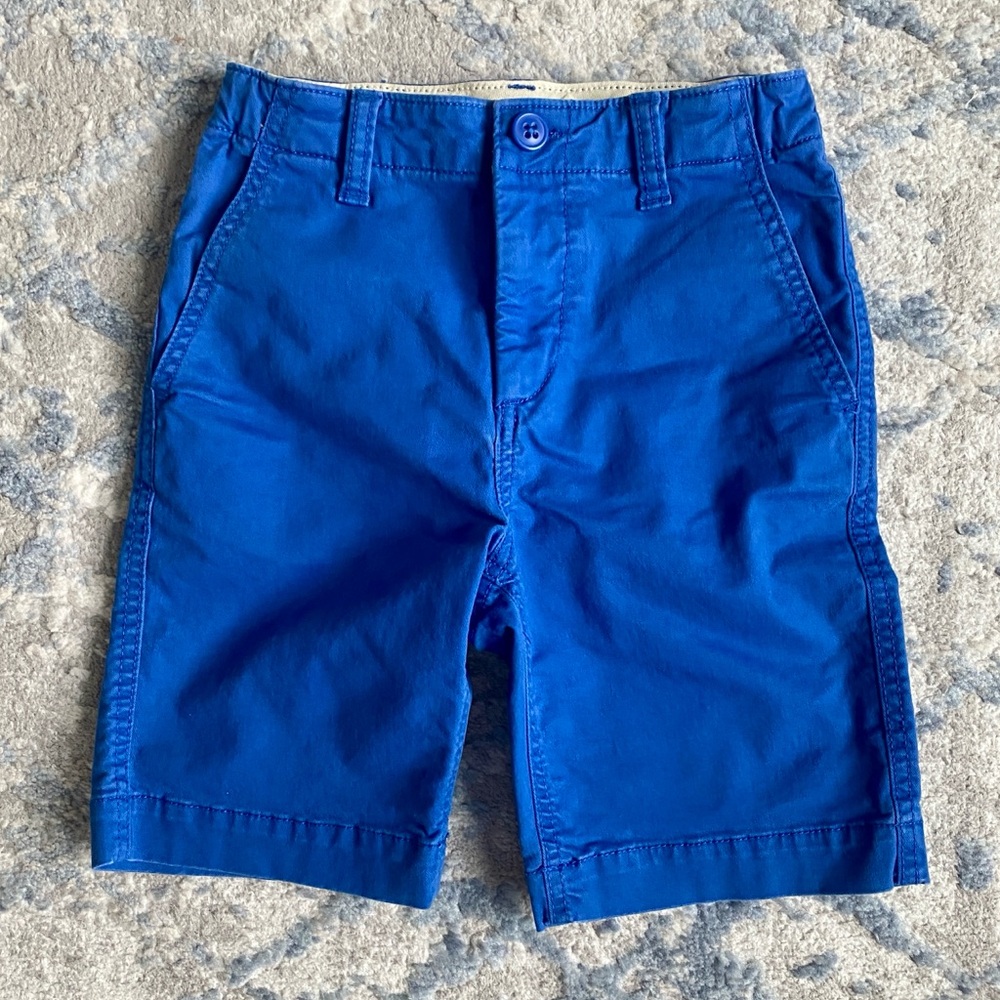 👀 NEW GAP Kids Blue and White Shorts Size 7